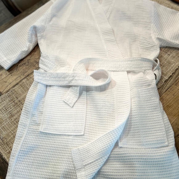 🛀NWOT - TURQUAZ ROBE -  LIGHTWEIGHT WAFFLE KIMONO BATHROBE🛀 - Picture 4 of 7